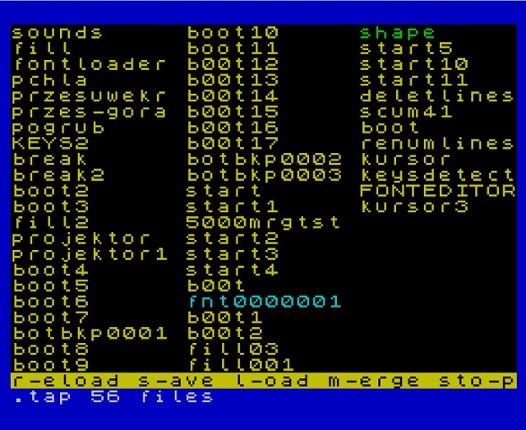 Sinclair BASIC code editor and manager Game Cover