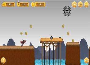 Skillful Run And Jumping Ninja Jump Deluxe Games Image