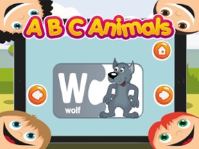ABC Animals Vocabulary For Kindergarten Image