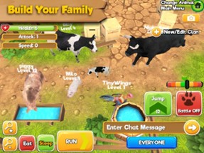Farm Animal Family Online - Multiplayer Simulator Image