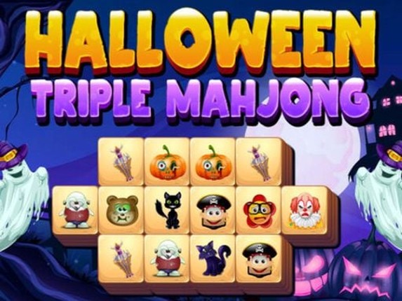 Halloween Triple Mahjong Game Cover