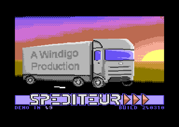 Spediteur (C64) Game Cover