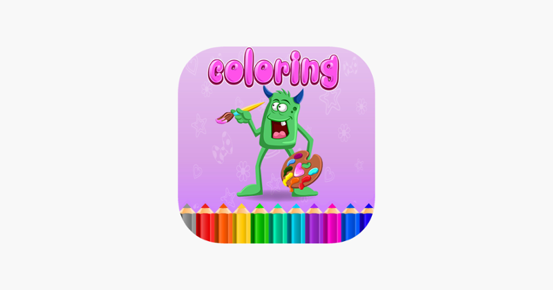 Coloring Book Pages Kids Learn Paint for Preschool Game Cover