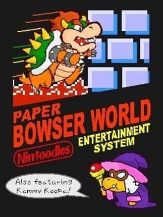 Paper Bowser World Game Cover