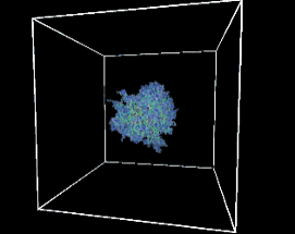 3D Diffusion Limited Aggregation #Exp 14 Image