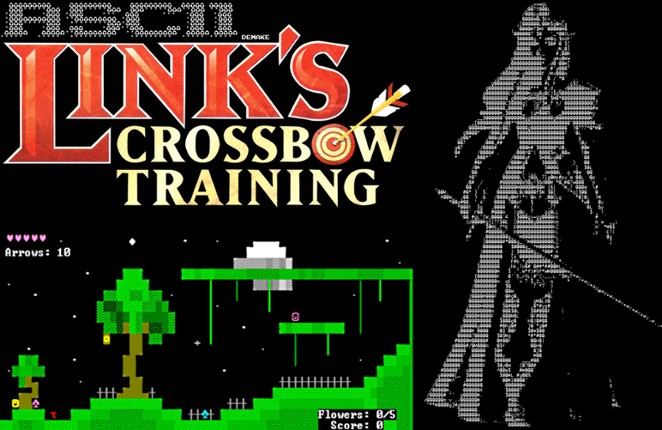 Link Crossbow training demake - Love Stung Game Cover