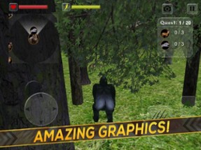 King Gorilla Jungle 3D Image