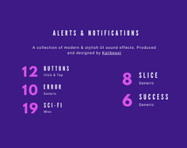 55 Modern UI SFX | ALERTS & NOTIFICATIONS Image