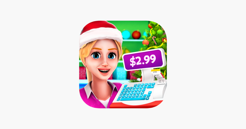 Christmas Supermarket Store Game Cover