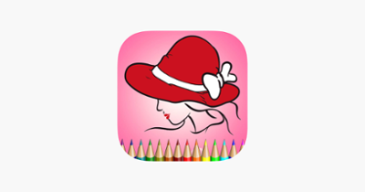 Coloring Book The Hat: Learn to color and draw fashion hats, Free games for children Image