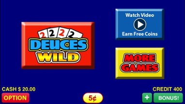 Deuces Wild Video Poker Image