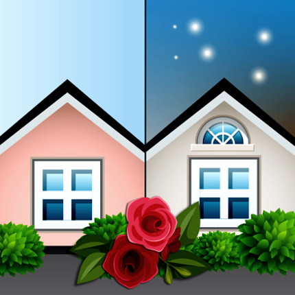Find 5 Differences in Houses Game Cover
