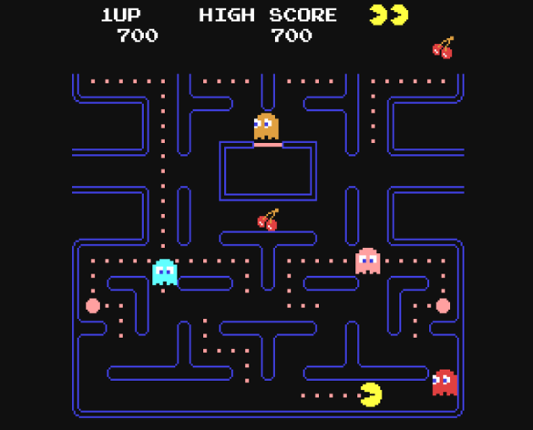 Pacman (C64) Game Cover