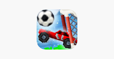 Pixel Cars. Soccer Image