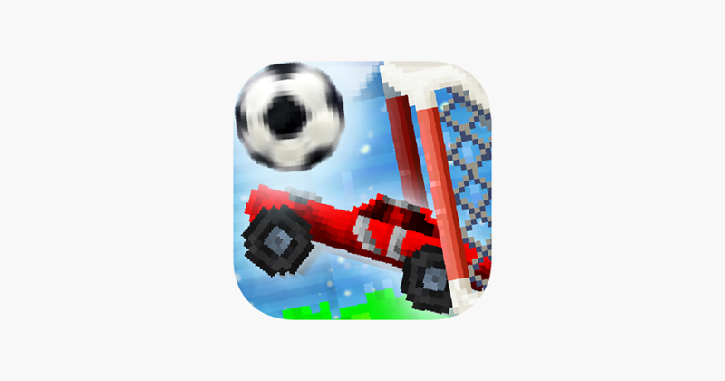 Pixel Cars. Soccer Game Cover