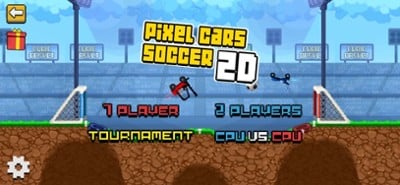 Pixel Cars. Soccer Image