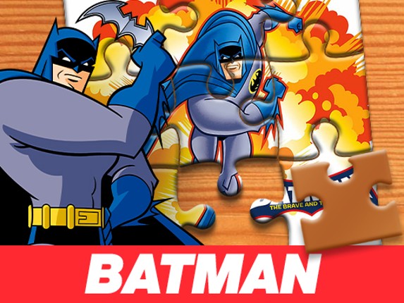 Batman The Brave and the Bold Jigsaw Puzzle Game Cover