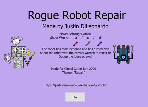 Rogue Robot Repair Game Cover