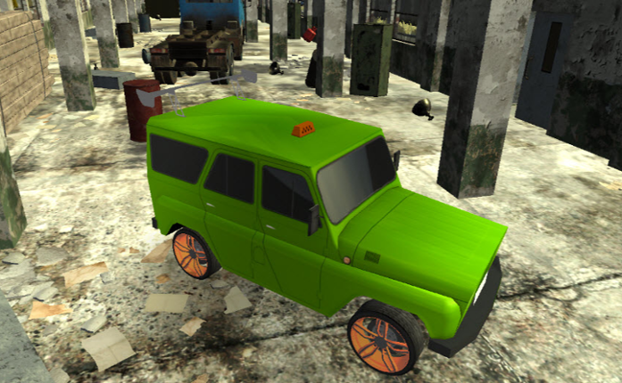 Russian UAZ 4x4 Driving Simulator Game Cover