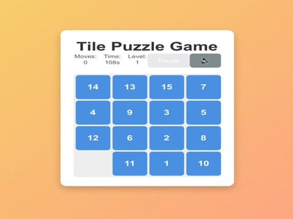 Tile Puzzle Game Game Cover