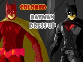 Colored Batman Dress Up Image