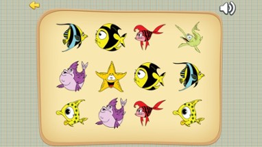 Fantasy Fish Underwater World Matching Cards Image