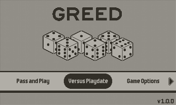 Greed for Playdate Image