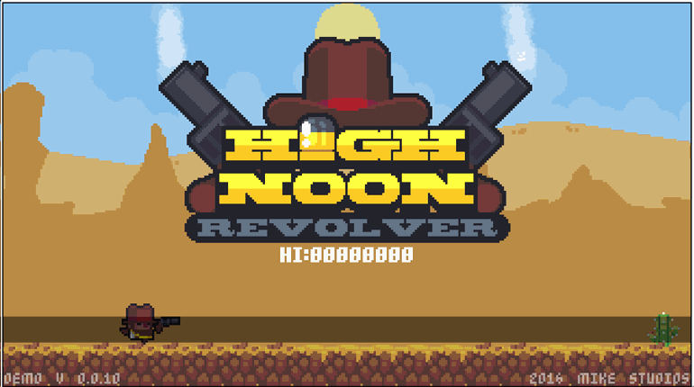 High Noon Revolver Game Cover