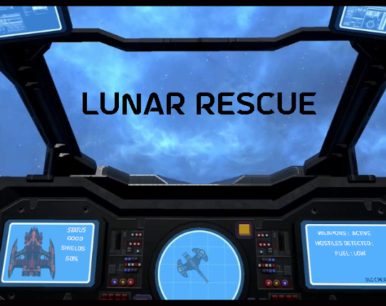 Lunar Rescue Game Cover