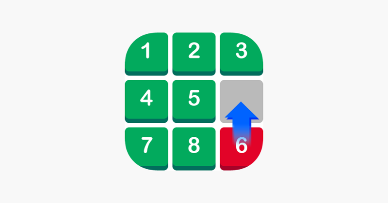 Number Puzzle: Slide to Sort Game Cover