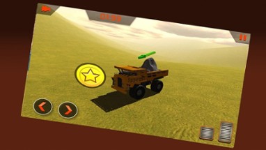 3D Flying Heavy Excavator Simulator Image