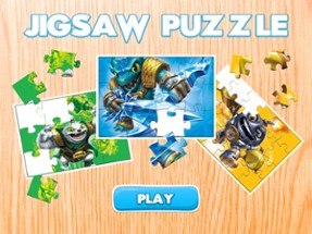Cartoon Puzzle For Kid – Jigsaw Puzzles Box for Skylanders Edition - Kid Toddler and Preschool Education Games Image