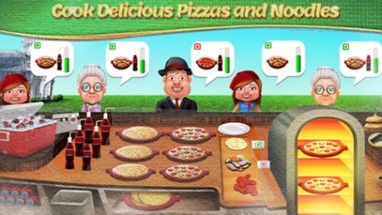 Chef Tasty Food Delivery Treat Shop Cooking Puzzle Image