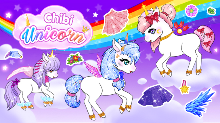 Chibi Unicorn Games for Girls Game Cover