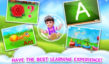 Baby Aadhya's Alphabets World Image