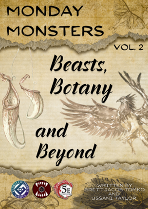 Monday Monsters Vol 2: Beasts, Botany, and Beyond DND 5e Game Cover