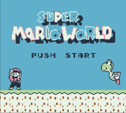 Super Mario World: Gameboy Edition Game Cover