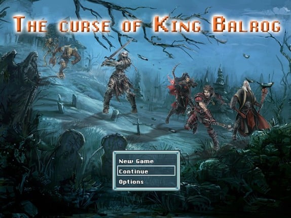 The Curse of the King Balrog Game Cover