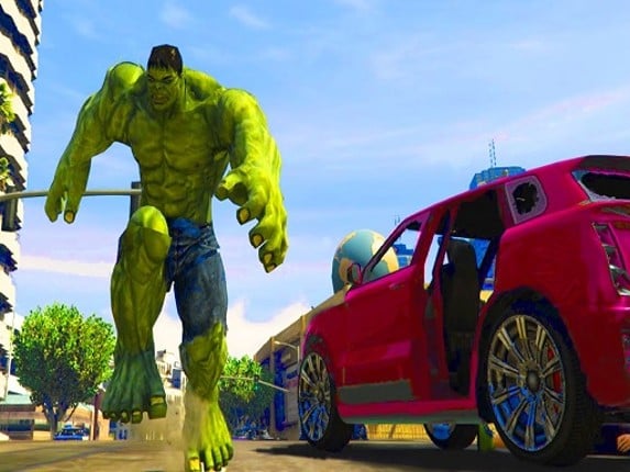 Cars Vs Hulk 2022 3D Game Cover