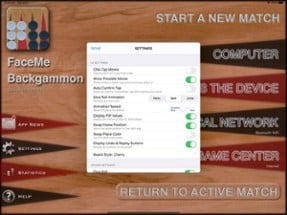 FaceMe Backgammon Image