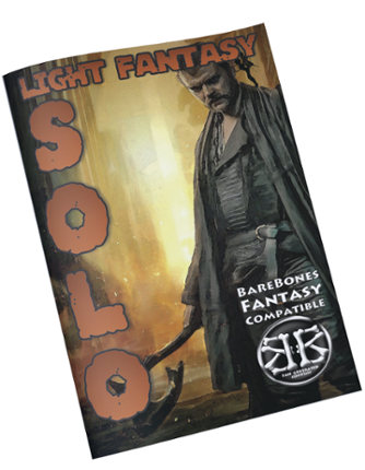 Light Fantasy Solo Game Cover
