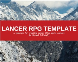 Lancer RPG Template Image