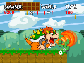 Paper Bowser World Image