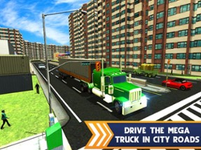 Trailer Truck Simulator – Cargo container transporter &amp; driving game Image