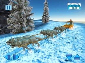 Uphill Dog Sledding Transport &amp; Cargo Delivery Sim Image