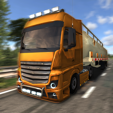 European Truck Simulator Game Cover