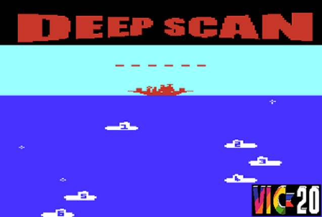 Deep Scan (VIC20) Game Cover
