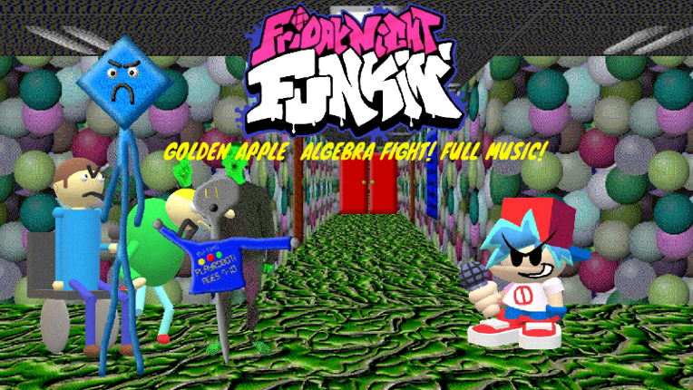 Friday Night Funkin' Golden apple! algebra Full fight! (just one fight) Game Cover