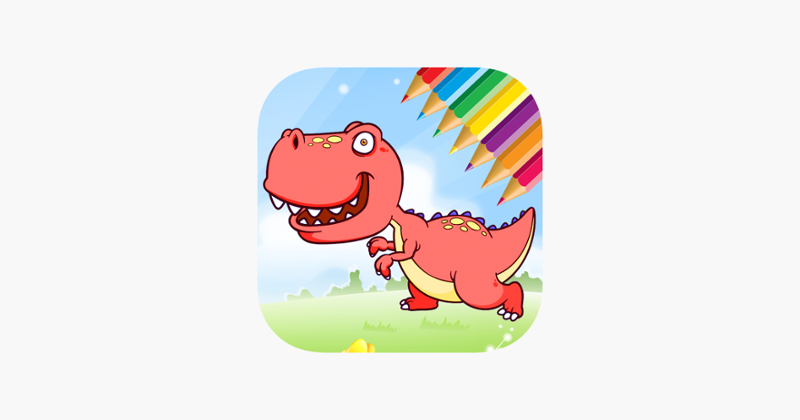 Dinosaur Coloring Book - Dino Drawing for Kids Game Cover