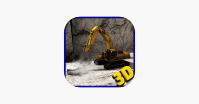 Mega Construction Mountain Drill Crane Operator 3D Game Image